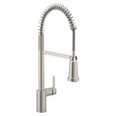 Moen Spot Resist Stainless One-Handle Filtering Pulldown Kitchen Faucet by Moen