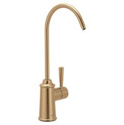 Bronzed Gold One-Handle Beverage Faucet by Moen
