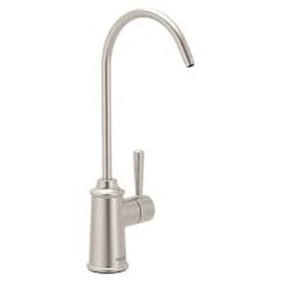Moen Spot Resist Stainless One-Handle Beverage Faucet by Moen