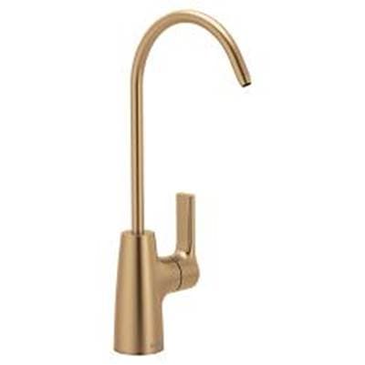 Moen Bronzed gold (bzg) one-handle beverage faucet by Moen