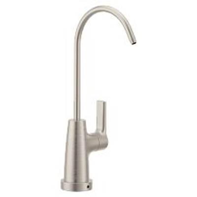 Spot Resist Stainless One-Handle Beverage Faucet by Moen