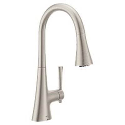 Moen Spot Resist Stainless One-Handle Pulldown Kitchen Faucet by Moen