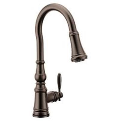 Oil Rubbed Bronze One-Handle Kitchen Faucet by Moen