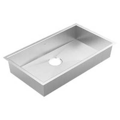 18GA UM SS SINK SINGLE D 30X18X5.5 RCD