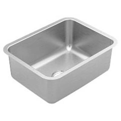 Moen Stainless steel 18 gauge single bowl sink by Moen