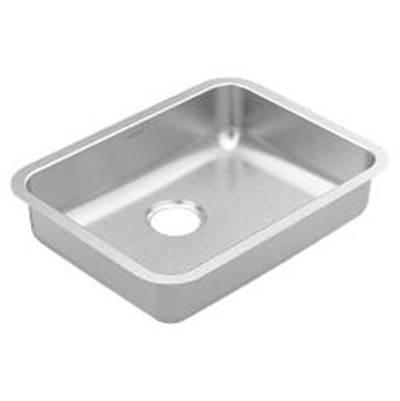 Moen Stainless steel 18 gauge single bowl sink by Moen