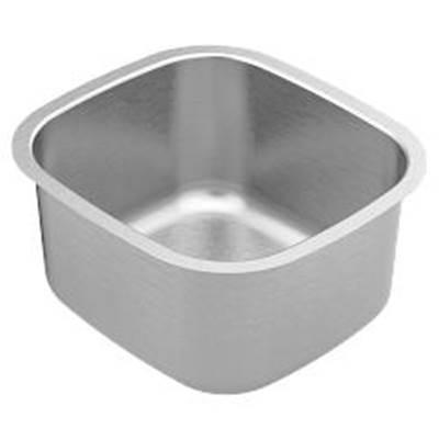 Moen Stainless steel 18 gauge single bowl sink by Moen