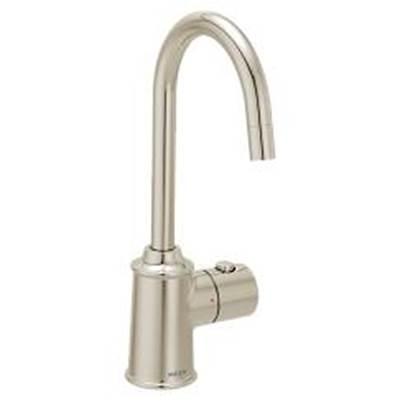 Moen Polished nickel one-handle undermount beverage faucet by Moen