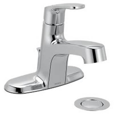 Moen Chrome one-handle bathroom faucet by Moen