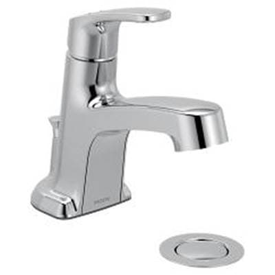 Moen Chrome one-handle bathroom faucet by Moen