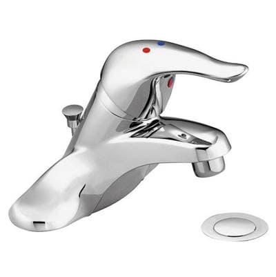 Moen Chrome one-handle bathroom faucet by Moen
