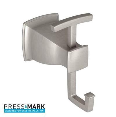 Moen Brushed Nickel Double Robe Hook