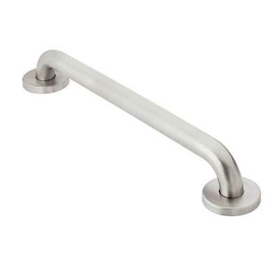 Moen Peened 18'' Concealed Screw Grab Bar by Moen