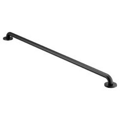 Moen Matte Black 48'' Concealed Screw Grab Bar by Moen