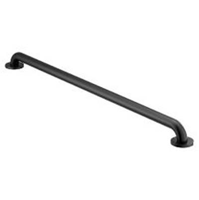 Moen Matte Black 42'' Concealed Screw Grab Bar by Moen