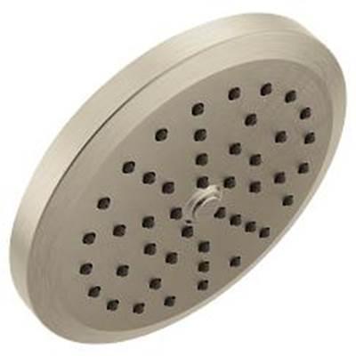 Moen Brushed nickel one-function 6-3/4'' diameter spray head rainshower by Moen