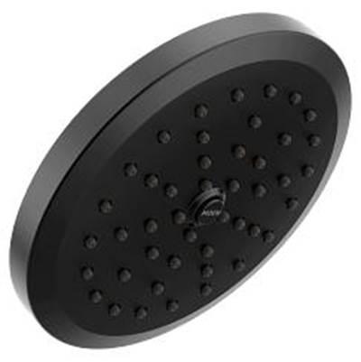Moen Matte black one-function 6-3/4'' diameter spray head rainshower by Moen