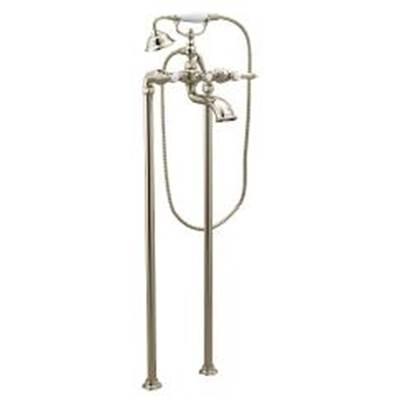 Moen Weymouth 2H Wallmount Tub Filler, Polished Nickel by Moen