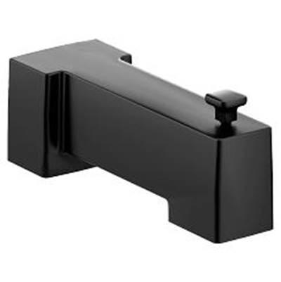 Moen Matte black diverter spouts by Moen