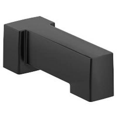 Moen Matte black nondiverter spouts by Moen