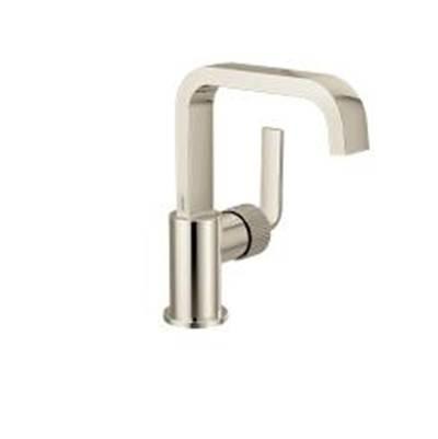 Moen Polished Nickel/Brushed Nicke One-Handle Bathroom Faucet - Polished Nickel With Brushed Nicke by Moen