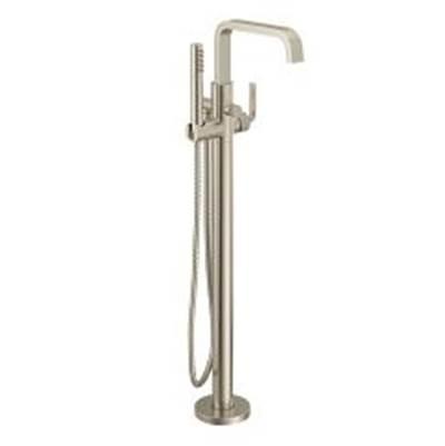 Moen Brushed Nickel One-Handle Tub Filler Includes Hand Shower by Moen