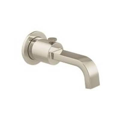 Moen Brushed Nickel/Polished Nicke Diverter Spouts - Brushed Nickel With Polished Nicke by Moen