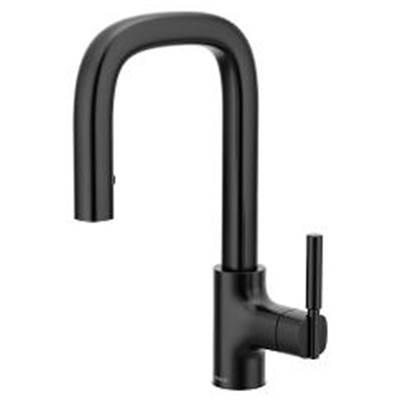 Moen Matte Black One-handle Pulldown Bar Faucet by Moen