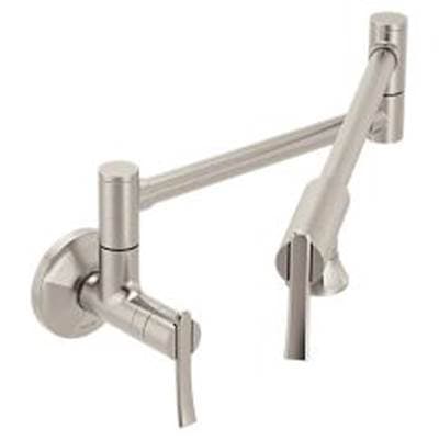 Moen Spot resist stainless two-handle kitchen faucet by Moen