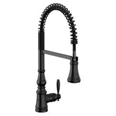 Moen Matte Black One-Handle Kitchen Faucet