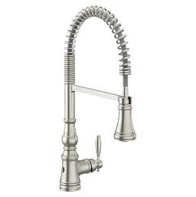 Moen Spot Resist Stainless One-Handle Kitchen Faucet by Moen