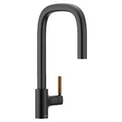 Moen Matte Black One-handle Pulldown Kitchen Faucet by Moen