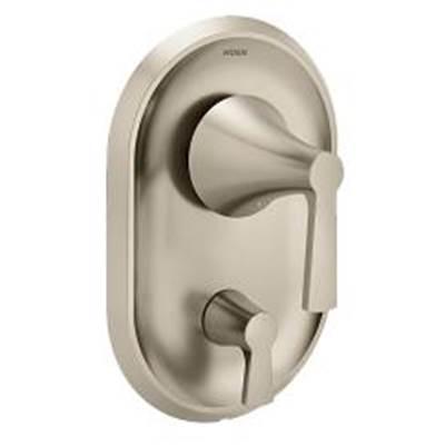 Moen Brushed nickel Posi-Temp(R) with diverter valve trim by Moen