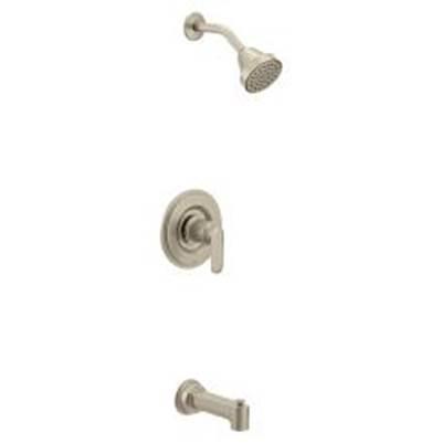 Moen Brushed nickel Posi-Temp(R) tub/shower by Moen