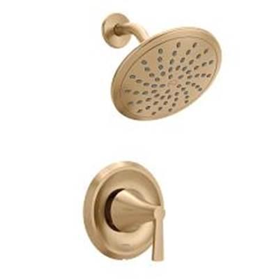 Bronzed gold (bzg) Posi-Temp(R) shower only by Moen