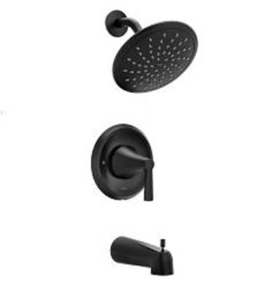 Moen Matte black Posi-Temp(R) tub/shower by Moen