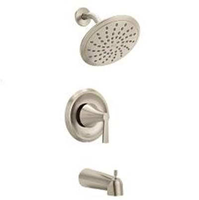 Moen Brushed nickel Posi-Temp(R) tub/shower by Moen