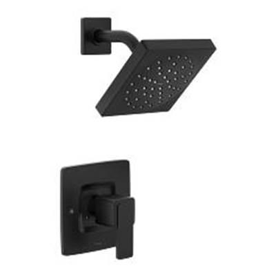 Iver Posi Shower Only Rs Ep Trim Bl - Matte Black by Moen