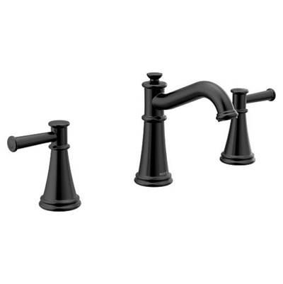 Moen Matte black two-handle bathroom faucet by Moen