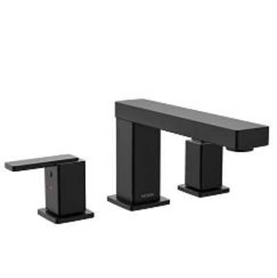 Moen Iver 3h Roman Tub Bl - Matte Black by Moen