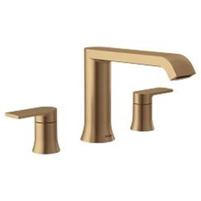 Moen Genta Two Handle Roman Tub Bzg - Bronzed Gold by Moen