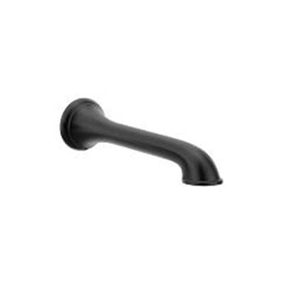 Moen Matte black tub filler