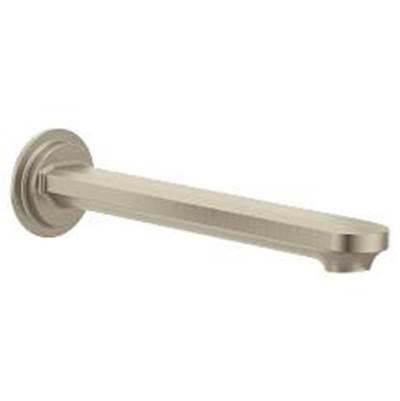 Moen Brushed nickel one-handle tub filler by Moen