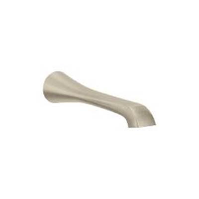 Moen Brushed nickel tub filler by Moen