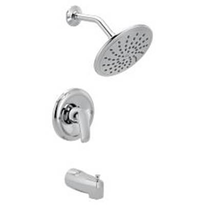 Chrome Posi-Temp(R) posi-temp(r) with diverter tub/shower by Moen