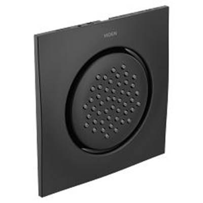 Moen Matte black one-function 3-1/4'' diameter spray head standard by Moen