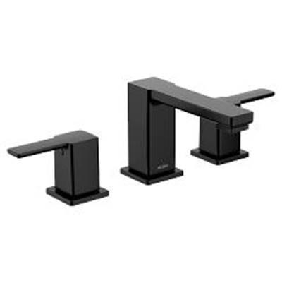 Moen Matte black two-handle bathroom faucet by Moen