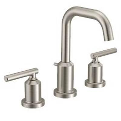 Moen Brushed Nickel Two-Handle Bathroom Faucet by Moen