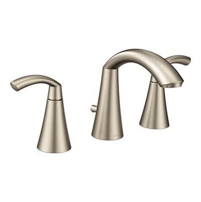 Moen Brushed Nickel Two-Handle Bathroom Faucet by Moen