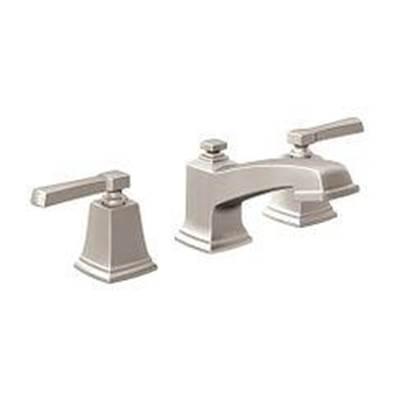 Moen Spot Resist Brushed Nickel Two-Handle Bathroom Faucet by Moen